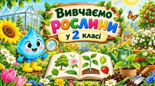 Робочі аркуші "Вивчаємо рослини у 2 класі"