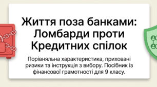 Презентація на тему "Порівняння ломбардів та кредитних спілок"