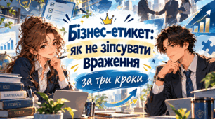 Бізнес-етикет: як не зіпсувати враження за три кроки