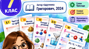 Інтерактивні матеріали до уроків хімії (7 клас): Хімічні поняття, правила та класифікація речовин