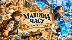 Гра «МАШИНА ЧАСУ: ЕВОЛЮЦІЯ ГРОШЕЙ»