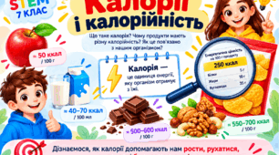 Калорії та калорійність