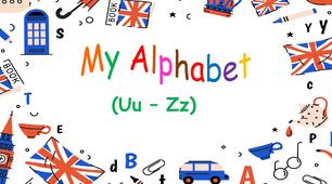 Презентація "My Alphabet"(частина 3)