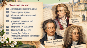 Діагностувальна робота із зарубіжної літератури для 9 класу за темою «Вступ. Доба Просвітництва»