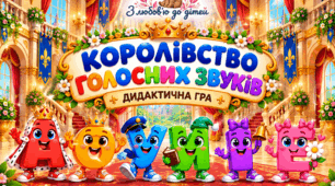 ДИДАКТИЧНА ГРА «ЗАМОК, У ЯКОМУ ЖИВУТЬ ЗВУКИ»