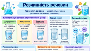 Розчинність речовин