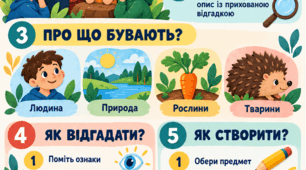 Загадки. Створення загадок. ТЛ: фольклор, загадка