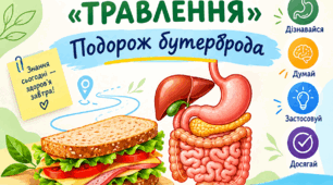 Розробка уроку «Узагальнення та систематизація знань з теми «Травлення»