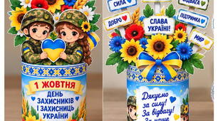 Аплікація «1 жовтня — День захисників і захисниць України»