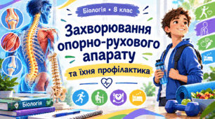 § 6. Захворювання опорно-рухового апарату та їхня профілактика