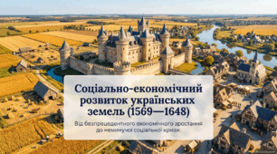 Соціально-економічний розвиток українських земель у складі Речі Посполитої в 1569—1648 рр.