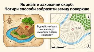 ОСОБЛИВОСТІ ЗОБРАЖЕННЯ ЗЕМНОЇ ПОВЕРХНІ НА ТОПОГРАФІЧНІЙ КАРТІ