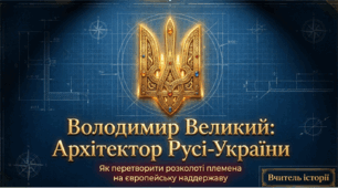 Володимир Великий - архітектор Русі-України
