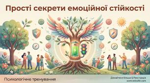 Тренінг для педагогів «Прості секрети емоційної стійкості»