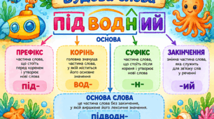 Діагностувальна робота "Будова слова"