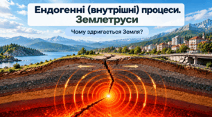 Ендогенні (внутрішні) процеси. Землетруси
