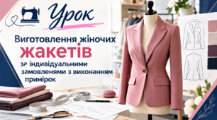 Виготовлення жіночих жакетів за індивідуальними замовленями з виконанням примiрок