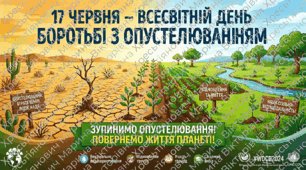 17 червня – Всесвітній день боротьби з опустелюванням і посухою