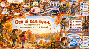 Правила поведінки на осінніх канікулах. Презентація "Осінні канікули: час відпочивати, досліджувати й бути в безпеці!"