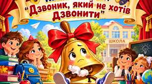 Казка-експромт «Дзвоник, який не хотів дзвонити» до Дня працівників освіти