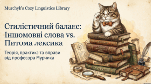 🐱📚 Стилістичні особливості слів іншомовного походження. Українська мова, 11 клас ✨