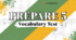 Prepare 5. Unit 3. Vocabulary Test: Rooms and Parts of the House