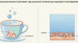9 клас Розчинність речовин