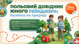 Презентація та відеоматеріал для учнів 6 класу з ІК «Здоров'я, безпека та добробут»  на тему “Безпека людини у природному середовищі”