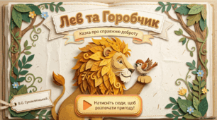 Лев та горобчик