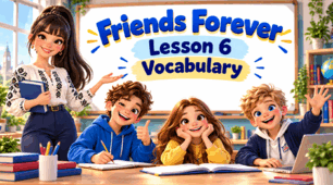 Презентація "Friends Forever. Vocabulary. Unit 2. Lesson 6" — 8 клас НУШ (Карпюк)