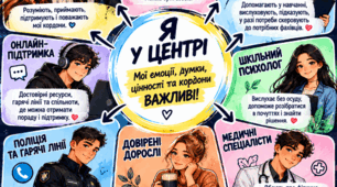 Плакат «Коло підтримки»