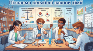НУШ Діагностувальна робота №1 "Пізнаємо кількісні закони хімії"