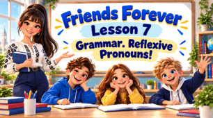 Презентація "Friends Forever. Grammar. Reflexive Pronouns. Unit 2. Lesson 7" — 8 клас НУШ (Карпюк)