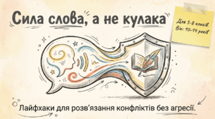 Презентація "Сила слова, а не кулака: Лайфхаки для розв'язання конфліктів без агресії" (до Міжнародного дня ненасильства, 2 жовтня)