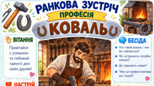 Ранкова зустріч. Професія дня - КОВАЛЬ