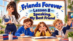 Презентація "Friends Forever. Speaking. Unit 2. Lesson 8" — 8 клас НУШ (Карпюк)