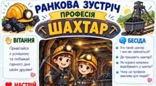 Ранкова зустріч. Професія дня - ШАХТАР