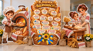 🍞🌾 МЕГА ФОТОЗОНА ДО ДНЯ ХЛІБА «КОШИК ВДЯЧНОСТІ»! 💛💙