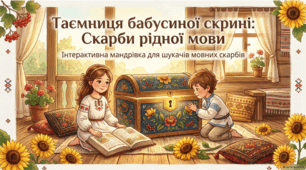 День української писемності та мови. "Таємниця бабусиної скрині"