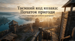 До дня козацтва Презентація«Таємний код козака: пригодницький квест у часи Запорозької Січі»+Постер