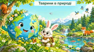 Конспект "Тварини в природі" 2 клас