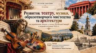 Театр, музика, образотворче мистецтво та архітектура на українських землях у складі Російської імперії в 1 половині 19 ст