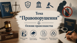 Правопорушення. Презентація з курсу "Основи правознавства" 9 клас