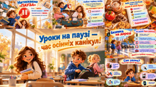 Осінні канікули. Презентація "Уроки на паузі - час осінніх канікул!"