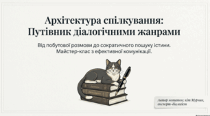 🐱💬 Діалогічні жанри. Українська мова, 11 клас ✨