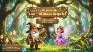"Що називають тілами (об’єктами), а що — явищами природи?" Презентація ( 3 клас)