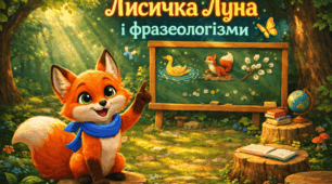 Мультфільм "Лисичка Луна і фразеологізми"