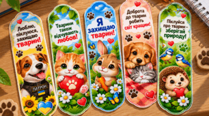 📚🐾 Закладки для книг «Захист тварин» 🐾📚 До Дня захисту тварин. Всесвітній день тварин