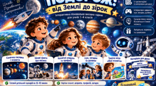 «Космічна подорож: від Землі до зірок» Інтерактивна пізнавальна виховна година для учнів 1–4 класів