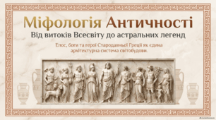 Міфологія Давньої Греції. Античність - колиска європейської культури